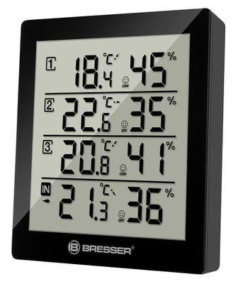 Meteostanice Bresser Temeo Hygro Quadro