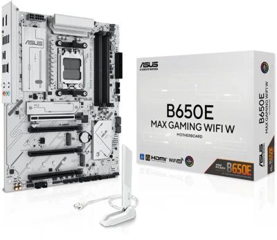 ASUS B650E MAX GAMING WIFI White