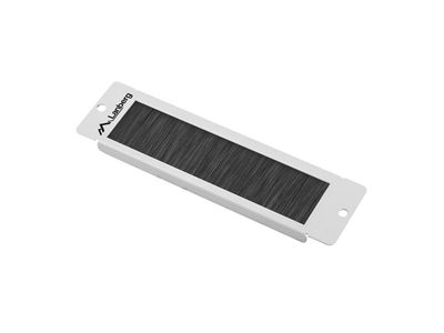 10" Kabelový vstupní kartáčový panel šedý lanberg AK-1104-S