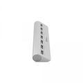 SBOX H-207, black USB 2.0 HUB 7x port