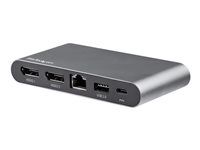 Portable USB-C Dock (DK30C2DAGPD) - Dokovací stanice - USB-C - 2 x DP - 1GbE - pro P/N: ARMBARDUO, ARMBARDUOV, ARMDUAL, ARMDUAL30, ARMDUALV, ARMSLIMDUO