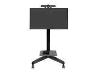 Vozík - Technologie konstantní síly - pro plochý panel - černá - velikost obrazovky: 50"-80"