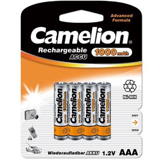 CAMELION Baterie nabíjecí AAA 4ks NI-MH 1000mAh