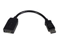 1920 x 1200 - DP to HDMI Converter - Plug and Play DisplayPort to HDMI Dongle (DP2HDMI) - Video adaptér - DisplayPort s piny (male) do HDMI se zdířkami (female) - 24 cm - černá - pro P/N: MST14DP123DP, MSTCDP123DP, SV231QDPU34K, TB3DK2DPPDUE, TB3DKDPMAW, TB3DKDPMAWUE