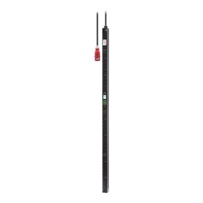 Easy PDU,2G, Metered-by-Outlet, ZeroU, 22kW, 230V, (18) C13 & (6) C19