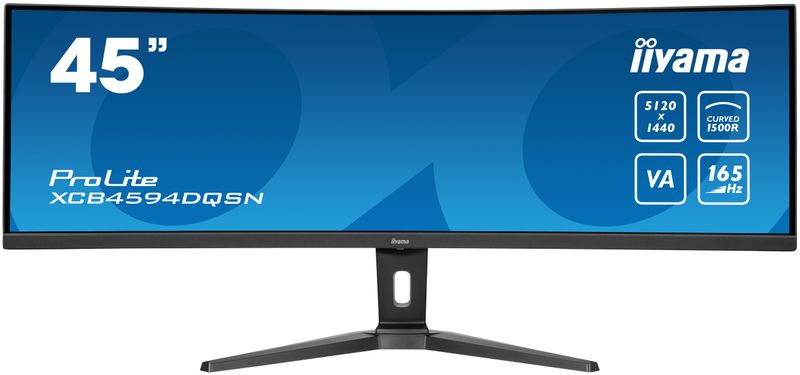 iiyama ProLite/XCB4594DQSN-B1/44,5"/VA/5120x1440/165Hz/0,8ms/Black/3R