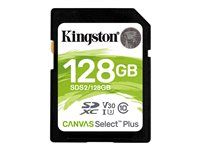 Paměťová karta flash - 128 GB - Video Class V30 / UHS-I U3 / Class10 - SDXC UHS-I