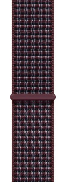 Watch Acc/46/Burgundy Plaid Sport Loop