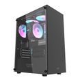 Počítačová skříň DARKFLASH DK100 Black