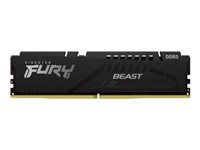 DDR5 - sada - 64 GB: 4 x 16 GB - DIMM 288-pin - 6000 MT/s / PC5-48000 - CL40 - 1.35 V - bez vyrovnávací paměti - on-die ECC - černá