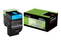 Azurová - originální - kazeta s barvivem LCCP, LRP - pro Lexmark CX310dn, CX310n, CX410de, CX410dte, CX410e, CX510de, CX510dhe, CX510dthe