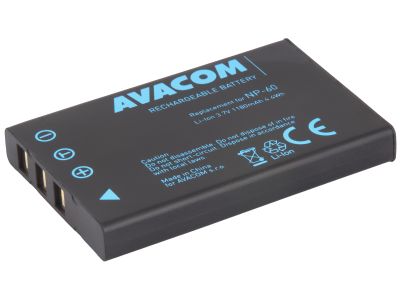 AVACOM baterie pro Fujifilm NP-60 Li-Ion 3.7V 1180mAh 4.4Wh