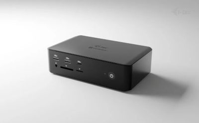 i-tec Thunderbolt5 Quattro Display Docking Station, 5x USB, 2.5 GLAN, Power Delivery 140W
