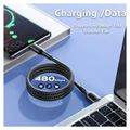 MEGATECH Kábel USB-C/USB-C, 60W, 1m, či
