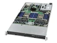 Server - instalovatelný do racku 1U - 2-směrný - bez CPU - RAM 0 GB - SATA - vyměnitelný za chodu 2.5", 3.5" zásuvka(y) - bez HDD - Gigabit Ethernet, 10 Gigabit Ethernet - monitor: žádný