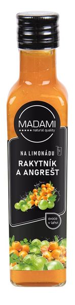 Rakytník & Angrešt 250 ml: ovoce na limonádu