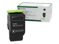 Černá - originální - kazeta s barvivem LCCP, LRP - pro Lexmark CS421, CS521, CS622, CX421, CX522, CX622, CX625