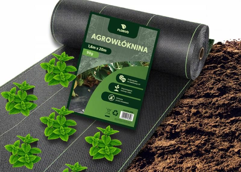 Tkaná agrotextilie FLORIVO 1,6x20 m 90 g/m2