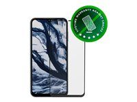 Ochrana obrazovky pro mobilní telefon - sklo - barva rámu černá - pro Samsung Galaxy A15