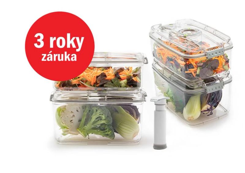 STATUS Full Tritan 5dílný set vakuových dóz 158530