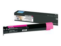 Extra vysoká výtěžnost - purpurová - originální - kazeta s barvivem LCCP - pro Lexmark X950DE, X950dhe, X950dte, X952, X952DE, X952dhe, X952DTE, X954DE, X954DHE