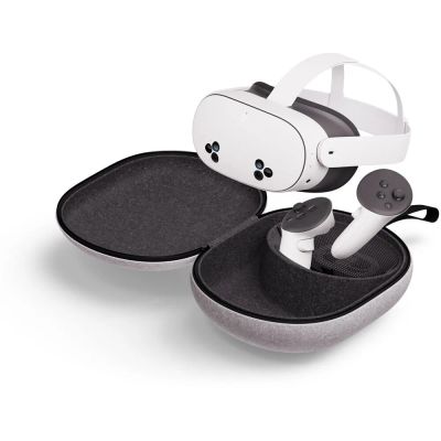 Meta Quest Compact Carrying Case, Quest 3/3S, Refreshed Compact