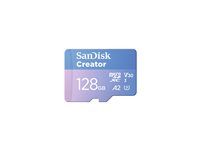 Paměťová karta flash (adaptér microSDXC na SD zahrnuto) - 128 GB - A2 / Video Class V30 / UHS-I U3 - microSDXC UHS-I