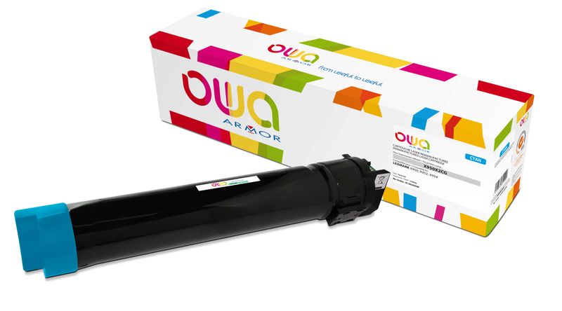 OWA Armor toner kompatibilní s Lexmark X950X2CG, 22000st, modrá/cyan