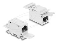 RJ45 Coupler Cat.6A jack to jack with du