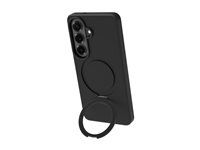 Zadní kryt pro mobilní telefon - magnet kickstand - kompatibilita s MagSafe - ICON - půlnoční - pro Samsung Galaxy S26