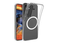 Zadní kryt pro mobilní telefon - kompatibilita s MagSafe - plast - průsvitná - pro Samsung Galaxy S25