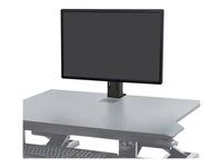 Montážní sada (stojan na pracovní stůl) - pro Displej LCD - černá - velikost obrazovky: až 24" - pro P/N: 33-467-921, 33-468-921