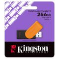 KINGSTON DataTraveler EXODIA S, 256GB, černá/oranžová