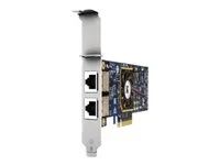 Síťový adaptér - PCIe 2.0 x8 nízký profil - Gigabit Ethernet / 10Gb Ethernet x 2 - federal government - kompatibilní s TAA - pro P/N: AT-SP10ER40/I, AT-SP10LRA/I, AT-SP10TM, AT-SP10TW1, AT-SP10TW3, AT-SP10ZR80/I
