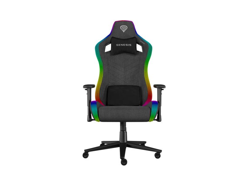 Herní křeslo Genesis TRIT 660, RGB, Šedé