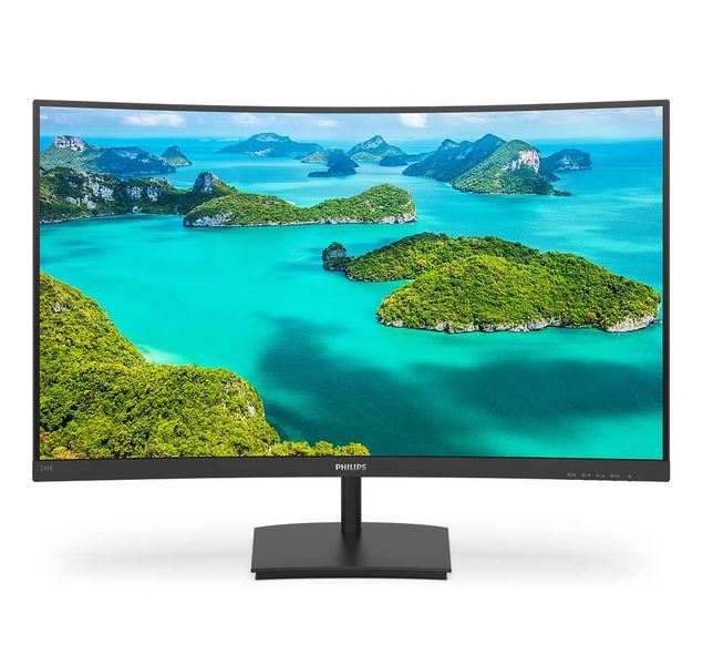 Philips/241E1SCA/00/23,6"/VA/FHD/75Hz/4ms/Black/3R