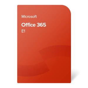 MICROSOFT Office 365 E1, 1 rok, el. lic. CSP