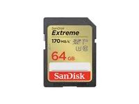 Paměťová karta flash - 64 GB - Video Class V30 / UHS-I U3 / Class10 - SDXC UHS-I