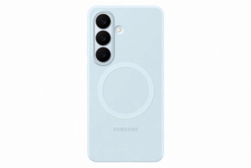 Samsung Silikonový kryt s magnetem S26 Lightblue