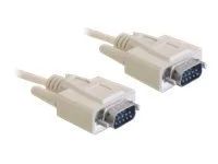 Kabel Seriell D-Sub 9 10 m St/St Delock
