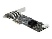 PCI Express x4 Card to 4 x external Supe