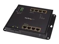 StarTech.com GbE Switch - 8-Port PoE+pl - IES101GP2SFW