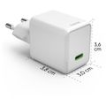 HAMA Super-mini, Rychlonabíječka, USB-C PD/QC 45W