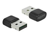 Síťový adaptér - USB 2.0 - Wi-Fi 5, Bluetooth 4.2 - černá