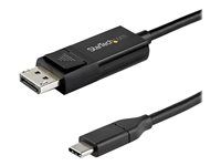 8K USB-C to DP Cable - Kabel DisplayPort - USB-C (M) do DisplayPort (M) - USB 3.1 / Thunderbolt 3 / DisplayPort 1.4 - 2 m - aktivní, podpora 8K UHD (7680 x 4320) - černá