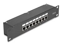 10 Coupler Patch Panel 8 Port Cat.6