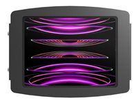 Škříň - pro tablet - uzamykatelný - hliník - černá - velikost obrazovky: 12.9" - montážní rozhraní: 100 x 100 mm - montáž na stěnu - pro Apple 12.9-inch iPad Pro (4. generace, 5. generace, 6th generation, třetí generace)