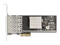 PCI Express x4 Card to 4 x SFP slot Giga