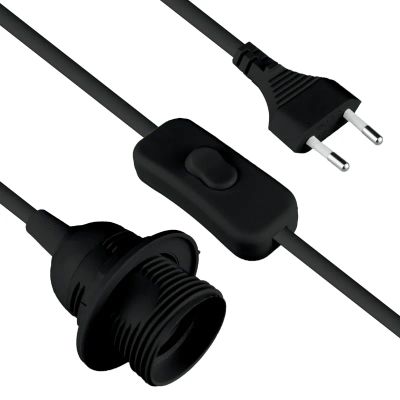 Kabel s vypínačem a zásuvkou E27 DPM DIC3120