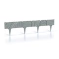 Lem trávníku GARDEN STONE beton 390cm